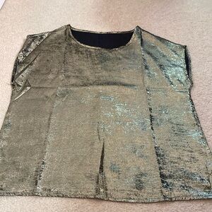 NWOT gold blouse
